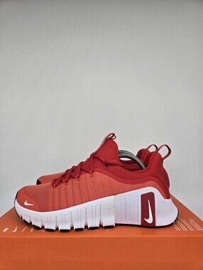 Nike Free Metcon 6 Picante Red Women's Workout Shoes Size 6